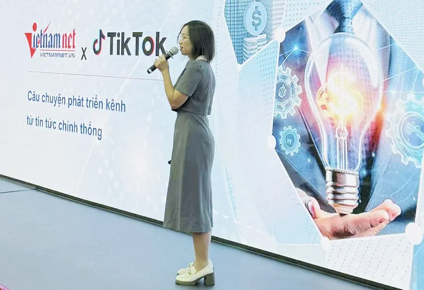 Chia sẻ câu chuyện phát triển kênh TikTok từ tin tức chính thống