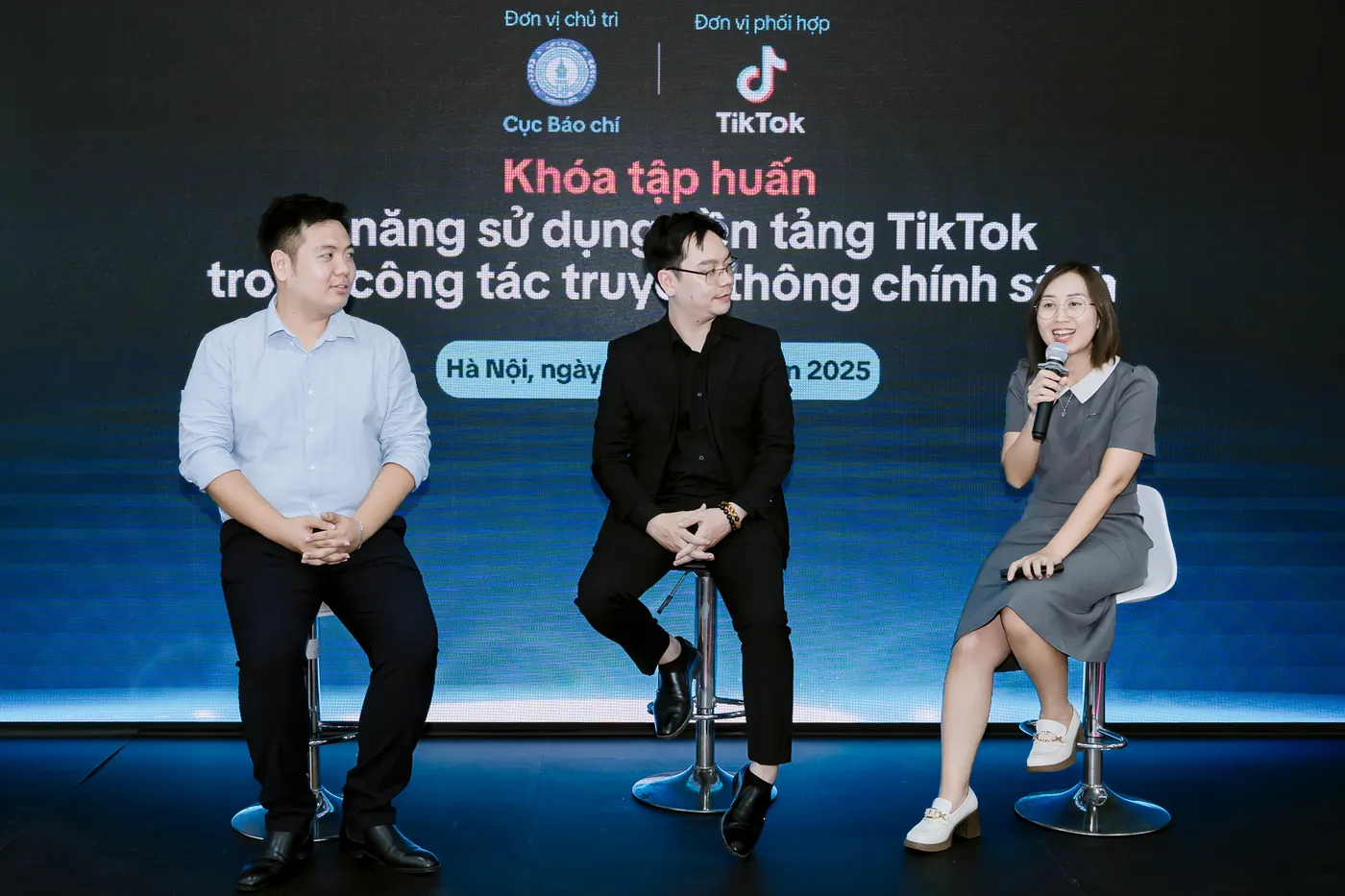 Diễn giả khoá tập huấn của Cục Báo chí phối hợp TikTok